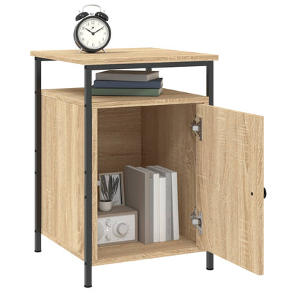 Berkfield Bedside Cabinet Sonoma Oak 40x42x60 cm Engineered Wood