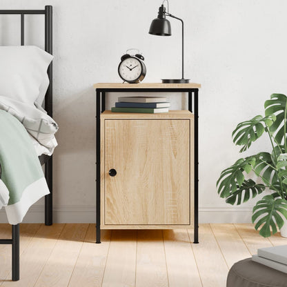 Berkfield Bedside Cabinet Sonoma Oak 40x42x60 cm Engineered Wood