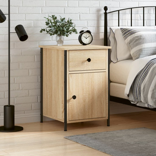 Berkfield Bedside Cabinet Sonoma Oak 40x42x60 cm Engineered Wood
