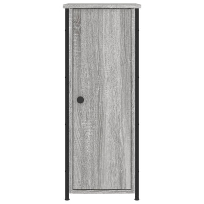 Berkfield Bedside Cabinet Grey Sonoma 32x42x80 cm Engineered Wood