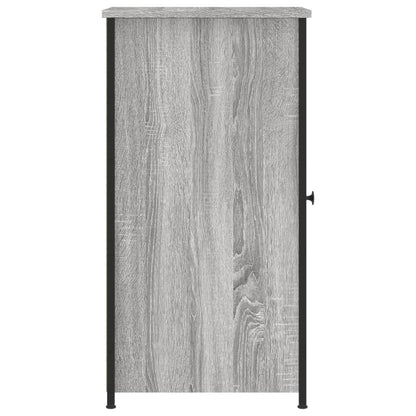 Berkfield Bedside Cabinet Grey Sonoma 32x42x80 cm Engineered Wood
