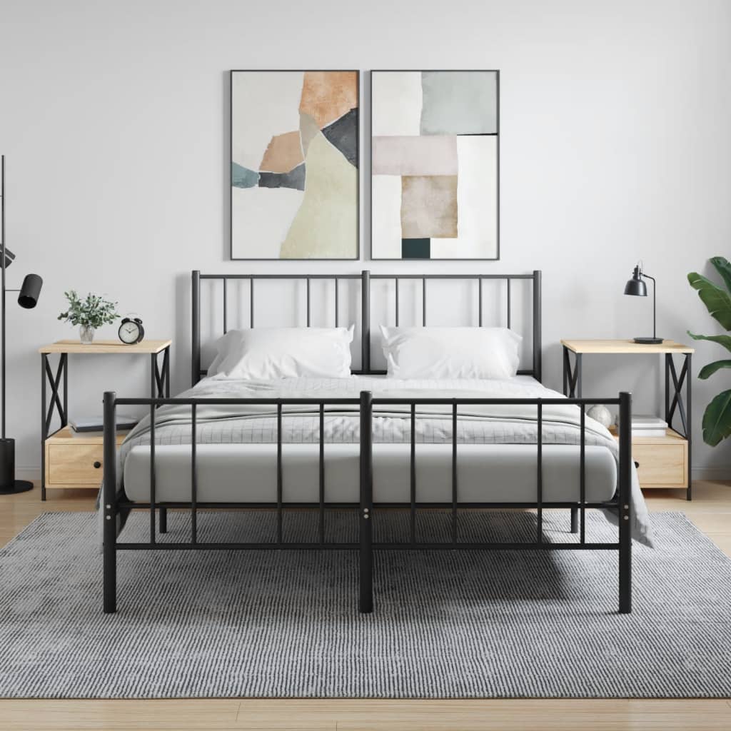 Berkfield Bedside Tables 2 pcs Sonoma Oak 50x41x65 cm Engineered Wood