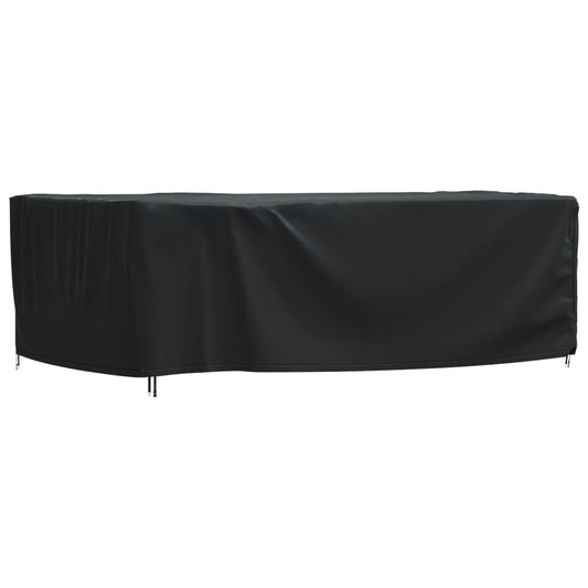 Berkfield Garden Furniture Cover Black 240x140x90 cm Waterproof 420D