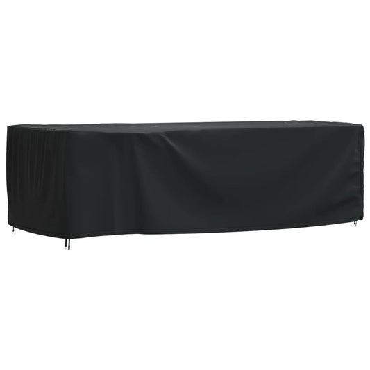Berkfield Garden Furniture Cover Black 300x140x90 cm Waterproof 420D