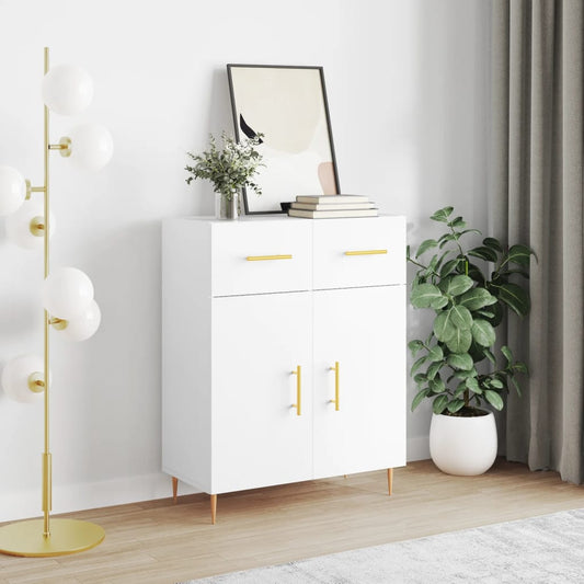 Berkfield Sideboard White 69.5x34x90 cm Engineered Wood