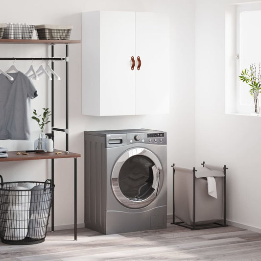 Berkfield Wall Mounted Cabinet White 69.5x34x90 cm