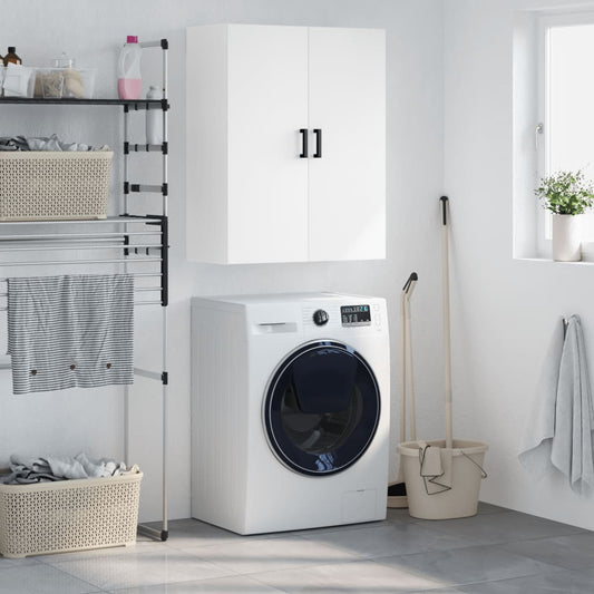 Berkfield Wall Mounted Cabinet White 69.5x34x90 cm