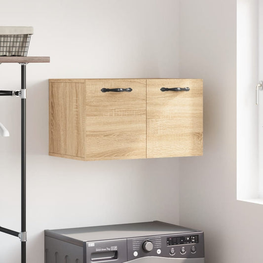 Berkfield Wall Cabinet Sonoma Oak 60x36.5x35 cm Engineered Wood