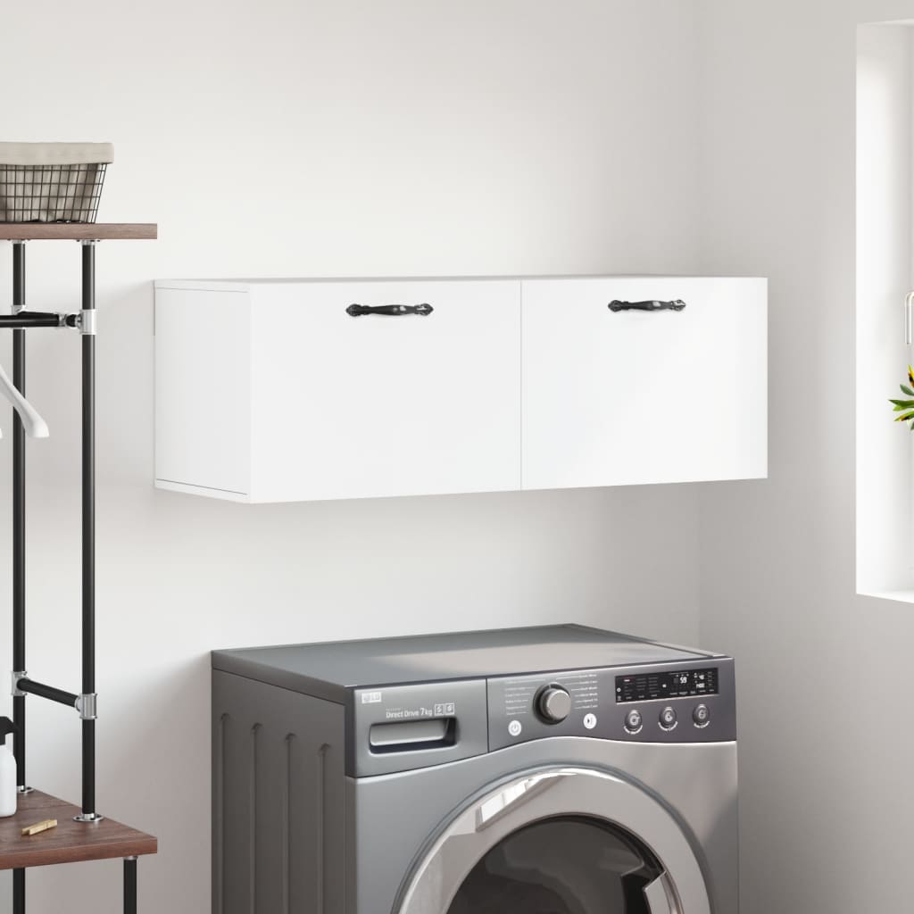Berkfield Wall Cabinet White 100x36.5x35 cm Engineered Wood