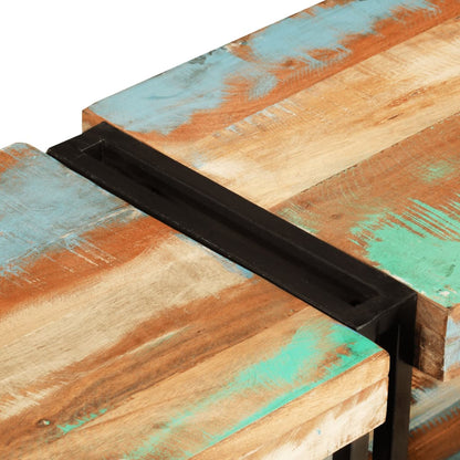 Berkfield TV Cabinet 180x30x40 cm Solid Wood Reclaimed