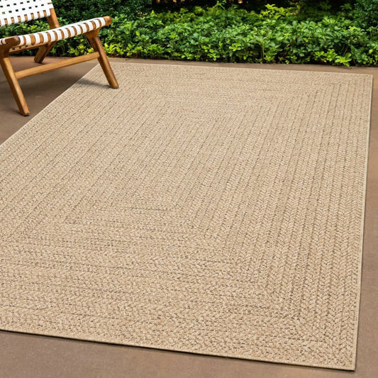 Berkfield Rug 80x150 cm Jute Look Indoor and Outdoor