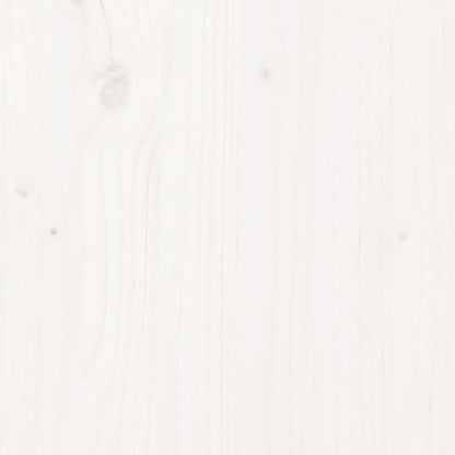 Berkfield Bed Frame with Headboard White 120x200 cm Solid Wood