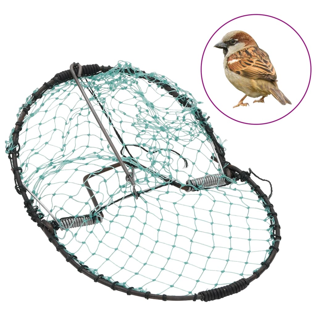 Berkfield Bird Trap Green 20 cm Steel