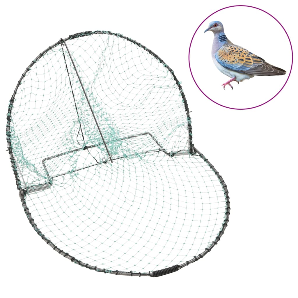 Berkfield Bird Trap Green 40 cm Steel