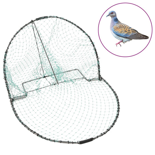 Berkfield Bird Trap Green 40 cm Steel