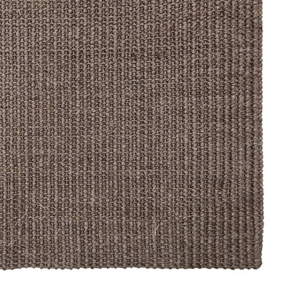 Berkfield Sisal Rug for Scratching Post Brown 80x150 cm