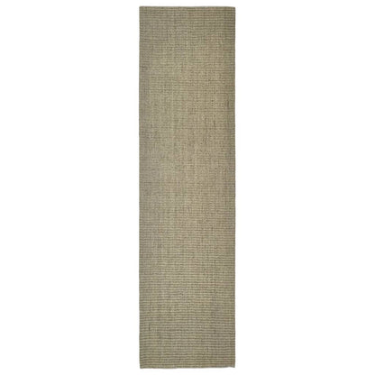 Berkfield Sisal Rug for Scratching Post Taupe 66x250 cm