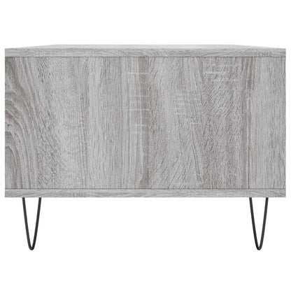 Berkfield Coffee Table Grey Sonoma 90x50x36.5 cm Engineered Wood