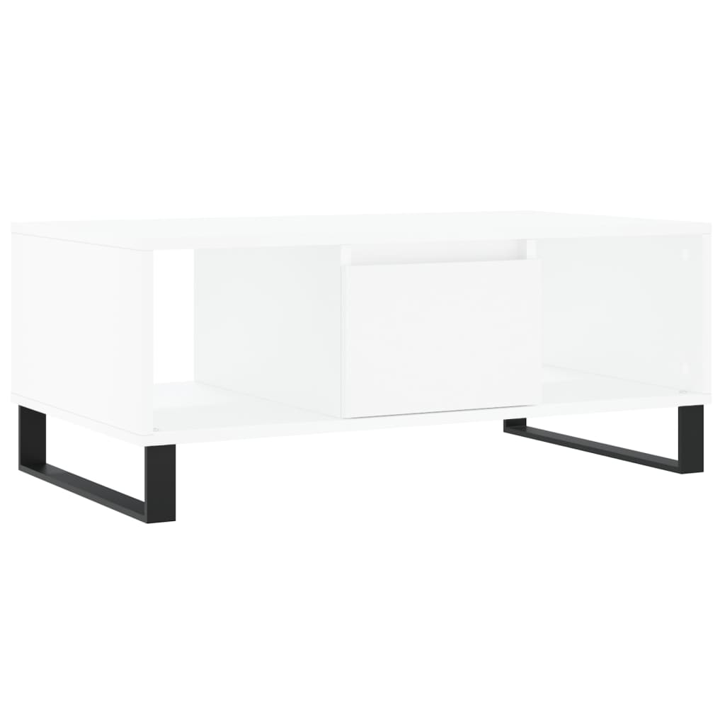 Berkfield Coffee Table White 90x50x36.5 cm Engineered Wood