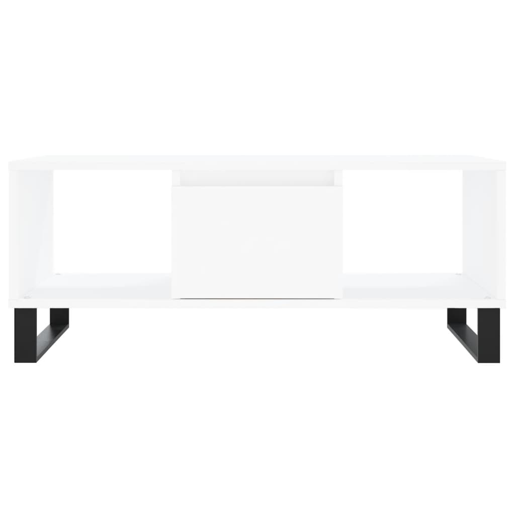 Berkfield Coffee Table White 90x50x36.5 cm Engineered Wood