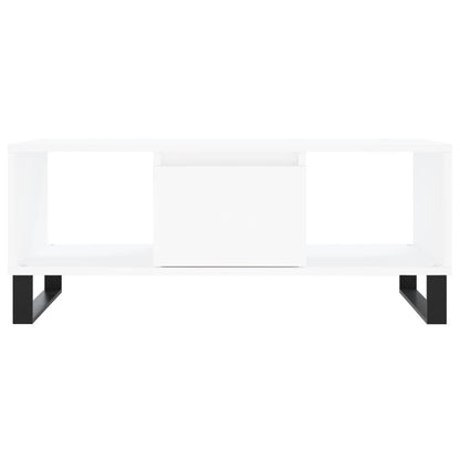 Berkfield Coffee Table White 90x50x36.5 cm Engineered Wood