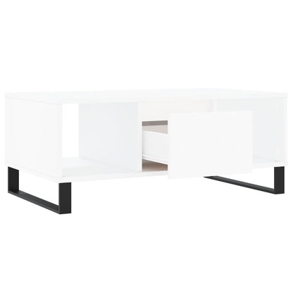 Berkfield Coffee Table White 90x50x36.5 cm Engineered Wood