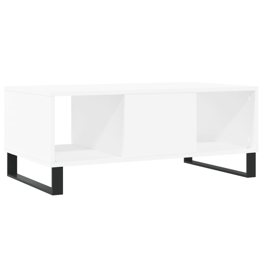 Berkfield Coffee Table White 90x50x36.5 cm Engineered Wood
