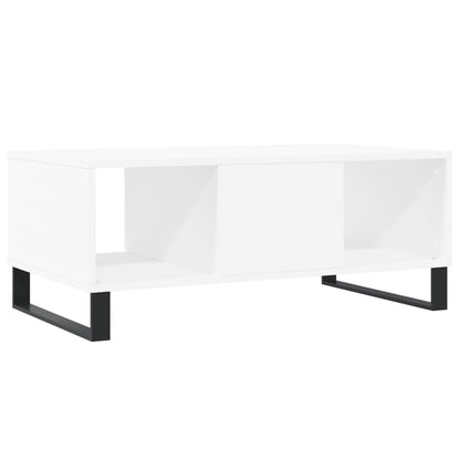 Berkfield Coffee Table White 90x50x36.5 cm Engineered Wood