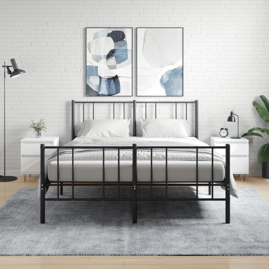 Berkfield Bedside Cabinets 2 pcs White 40x35x50 cm Engineered Wood