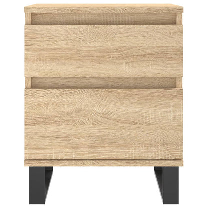 Berkfield Bedside Cabinet Sonoma Oak 40x35x50 cm Engineered Wood