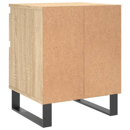 Berkfield Bedside Cabinet Sonoma Oak 40x35x50 cm Engineered Wood