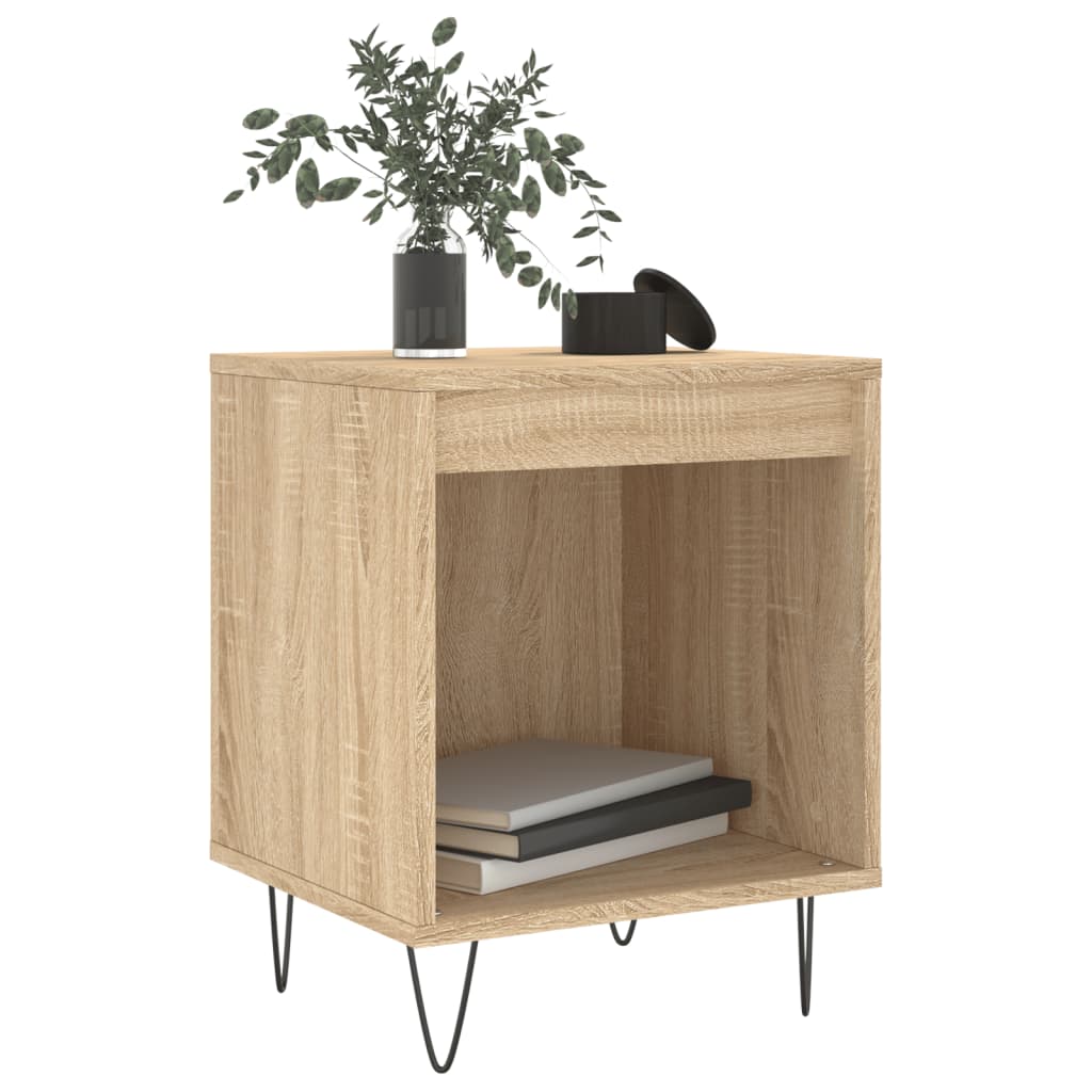 Berkfield Bedside Cabinet Sonoma Oak 40x35x50 cm Engineered Wood