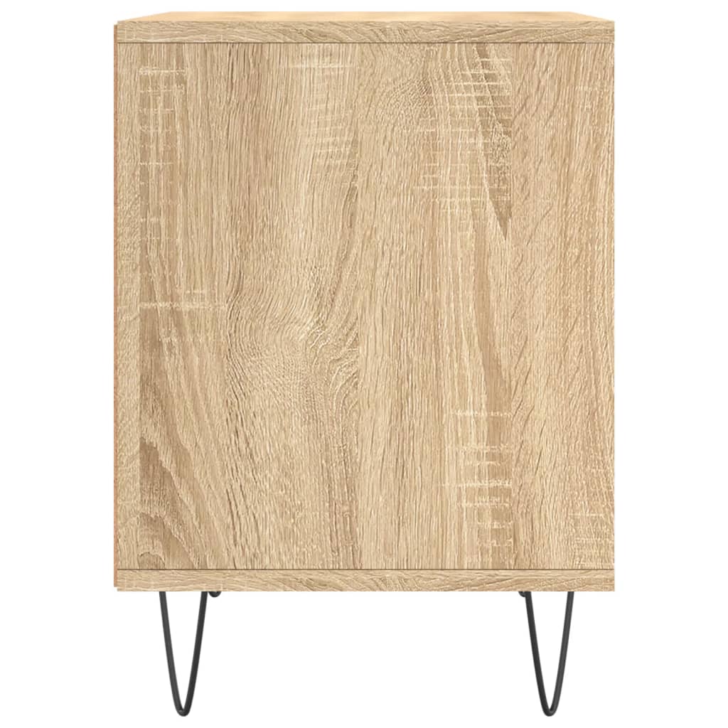 Berkfield Bedside Cabinet Sonoma Oak 40x35x50 cm Engineered Wood