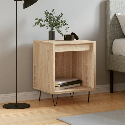Berkfield Bedside Cabinet Sonoma Oak 40x35x50 cm Engineered Wood