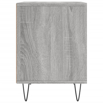 Berkfield Bedside Cabinets 2 pcs Grey Sonoma 40x35x50 cm Engineered Wood
