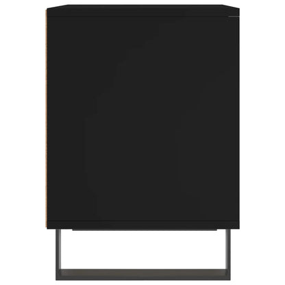 Berkfield Bedside Cabinet Black 40x35x50 cm Engineered Wood