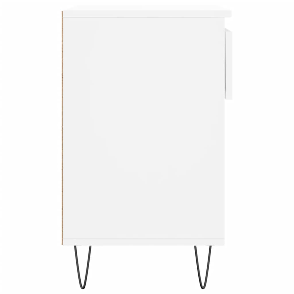 Berkfield Shoe Cabinet White 70x36x60 cm Engineered Wood