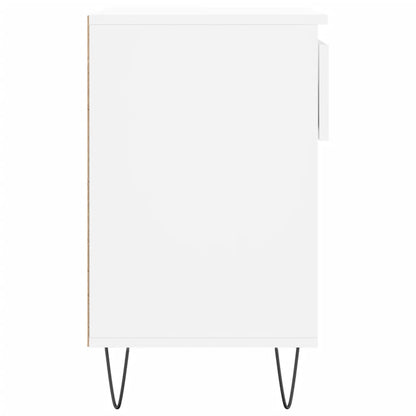 Berkfield Shoe Cabinet White 70x36x60 cm Engineered Wood