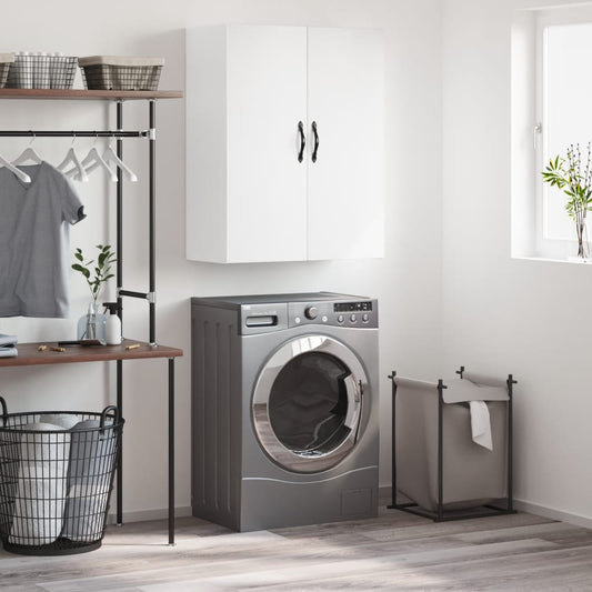 Berkfield Wall Mounted Cabinet White 69.5x34x90 cm Engineered Wood