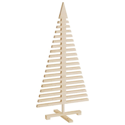 Berkfield Wooden Christmas Tree for Decoration 120 cm Solid Wood Pine