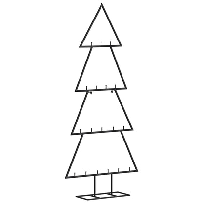 Berkfield Metal Christmas Tree for Decoration Black 90 cm