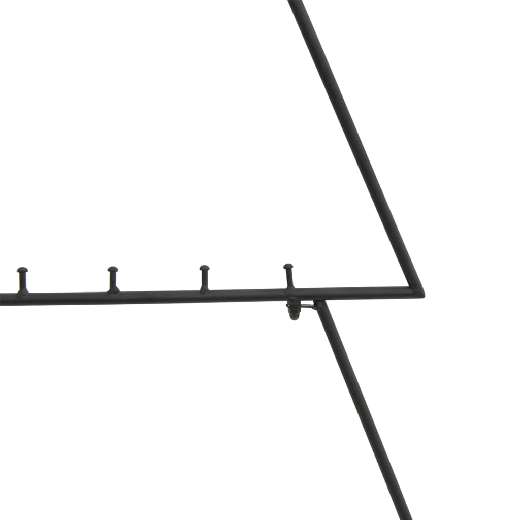 Berkfield Metal Christmas Tree for Decoration Black 90 cm