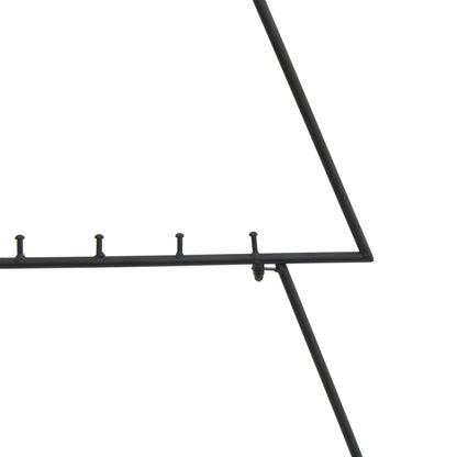 Berkfield Metal Christmas Tree for Decoration Black 90 cm