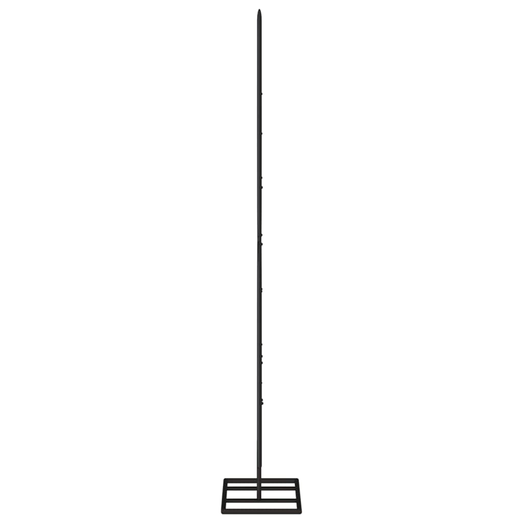 Berkfield Metal Christmas Tree for Decoration Black 125 cm