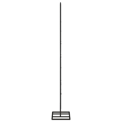 Berkfield Metal Christmas Tree for Decoration Black 125 cm