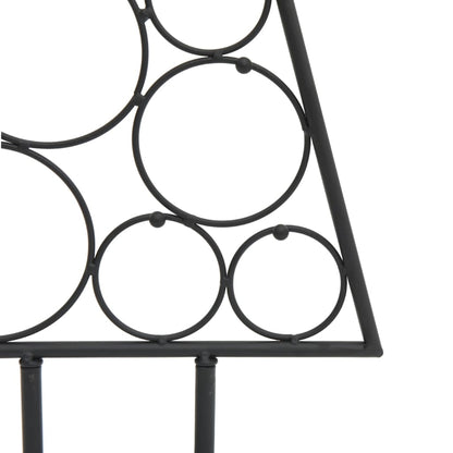Berkfield Metal Christmas Tree for Decoration Black 125 cm