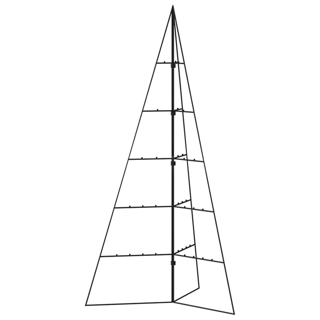 Berkfield Metal Christmas Tree for Decoration Black 100 cm