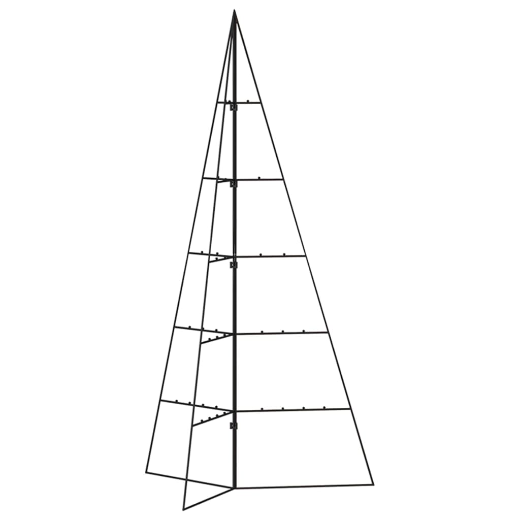 Berkfield Metal Christmas Tree for Decoration Black 100 cm