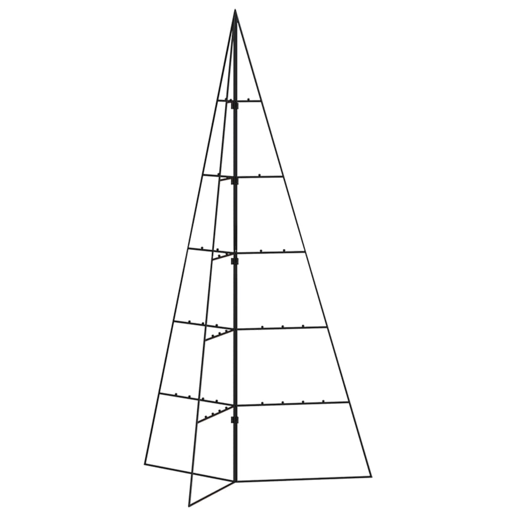 Berkfield Metal Christmas Tree for Decoration Black 100 cm