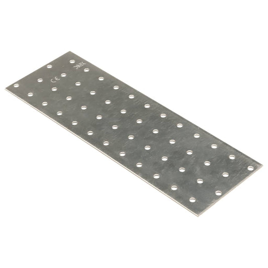 Berkfield Perforated Plates 20 pcs 2 mm 240x80 mm Galvanised Steel